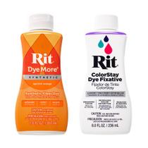 Tinte sintético RIT color albaricoque anaranjado con fijador de color 207 ml Tinte sintético RIT color albaricoque anaranjado con fijador de color 207 ml