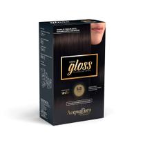 Tintura Acquaflora Hidra Gloss 50 Castanho Claro