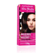 Tintura Alta Moda 5.3 Castanho Claro Dourado Tintura Alta Moda 5.3 Castanho Claro Dourado