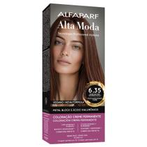 Tintura Alta Moda 6.35 Chocolate Louro Escuro Dourado Acaju 150g Tintura Alta Moda 6.35 Chocolate Louro Escuro Dourado Acaju 150g