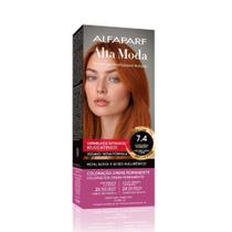 Tintura Alta Moda 7.4 Louro Médio Acobreado Tintura Alta Moda 7.4 Louro Médio Acobreado