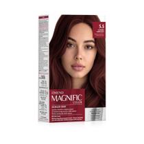 Tintura Amend Magnific Color 5.5 Castanho Claro Acaju Tintura Amend Magnific Color 5.5 Castanho Claro Acaju