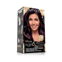 Tintura Beauty Color Kit 4.20 Castanho Violeta Intenso Tintura Beauty Color Kit 4.20 Castanho Violeta Intenso