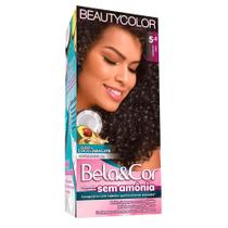 Tintura Bela e Cor Sem Amônia 5.0 Castanho Claro Tintura Bela e Cor Sem Amônia 5.0 Castanho Claro