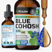 Tintura BIO KRAUTER Blue Cohosh Caulophyllum Thalictroides 60mL