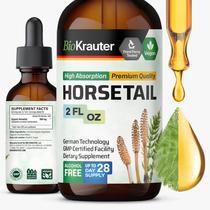 Tintura BIO KRAUTER Horsetail Herb para suporte de cabelo 60mL
