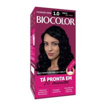 Tintura Biocolor Creme Mini Kit 1.0 Preto
