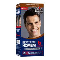 Tintura Bozzano Biocolor Homem Tonalizante de cabelo Castanho Claro