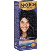 Tintura Capilar Maxton Kit Prático 1.110 Preto Intenso Profundo