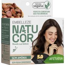 Tintura Capilar Natucor Vegana Sem Amônia 5.0 Castanho Claro Tintura Capilar Natucor Vegana Sem Amônia 5.0 Castanho Claro