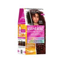 Tintura Casting Creme Gloss Poder Iluminador de L'oréal Paris 566 Cereja