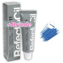 Tintura Coloração Refectocil Cinza Grafite 1.1 Para Sobrancelhas e Cilios Tintura Coloração Refectocil Cinza Grafite 1.1 Para Sobrancelhas e Cilios