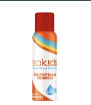 Tintura Colorida Spray para Cabelo Isakids Vermelho 125ml