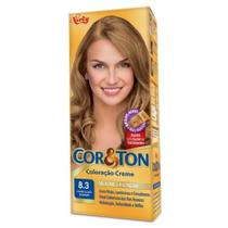 Tintura Cor E Ton Mini Kit N8.3 Louro Claro Dourado