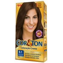 Tintura Cor Ton 6.1 Louro Escuro Acinzentado - 100ml