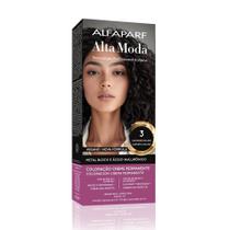 Tintura Creme Altamoda Alfaparf Caffe 3 Kit
