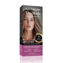 Tintura Creme Altamoda Alfaparf Mel Prateado 7.1 Kit Tintura Creme Altamoda Alfaparf Mel Prateado 7.1 Kit