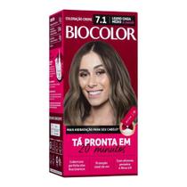 Tintura Creme Biocolor Louro Cinza Médio de Passarela 7.1