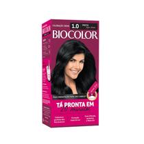 Tintura Creme Biocolor Mini Kit 1.0 Preto Peca-Chave