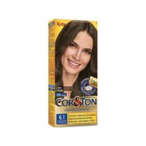 Tintura Creme Cor&Ton 6.1 Louro Escuro Acinzentado