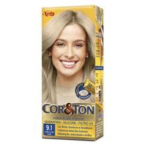 Tintura Creme Cor & Ton Louro Cinza 9.1
