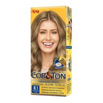 Tintura Creme Cor & Ton Louro Cinza Claro 8.1