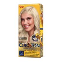 Tintura Creme Cor & Ton Louro Muito Claro Prata 11.11