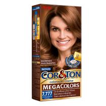 Tintura Creme Cor & Ton Megacolors Louro Marrom Intenso 7.777