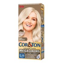 Tintura Creme Cor & Ton Megacolors Louro Super Platinado 12.111