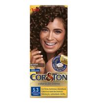 Tintura Creme Cor&Ton Niely 5.3 Castanho Claro Dourado Tintura Creme Cor&Ton Niely 5.3 Castanho Claro Dourado