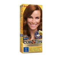 Tintura Creme Cor&Ton Niely 7.7 Marrom Dourado Tintura Creme Cor&Ton Niely 7.7 Marrom Dourado