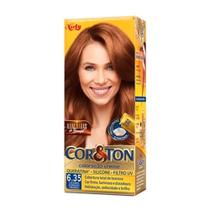 Tintura Creme Cor&Ton Niely Castanho Iluminado Caramelo 6.35 - Cor & Ton