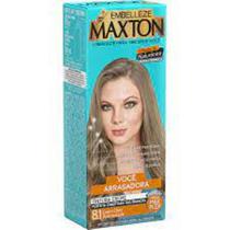 Tintura Creme Embelleze Maxton 8.1 Louro Claro Acinzentado