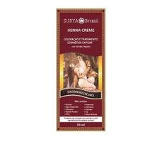 Tintura Creme Henna Surya Castanho Escuro 70ml