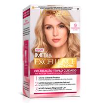 Tintura Creme Imédia Excellence L'oréal Louro Muito Claro 9 Kit