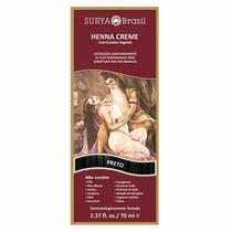 Tintura Creme Preto 70ml Henna Surya