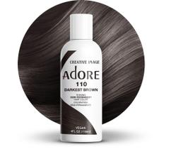 Tintura de Cabelo Adore 110 Castanho Mais Escuro Vegana 118 ml