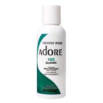 Tintura de cabelo Adore Semi Permanent 165 Clover 120 ml vegana sem crueldade Tintura de cabelo Adore Semi Permanent 165 Clover 120 ml vegana sem crueldade