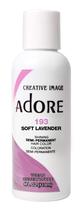 Tintura de cabelo Adore, semi permanente, vegana, livre de crueldade, roxa, 120 ml