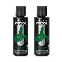 Tintura de cabelo Arctic Fox Semipermanente Phantom Green 120mL x2 Tintura de cabelo Arctic Fox Semipermanente Phantom Green 120mL x2