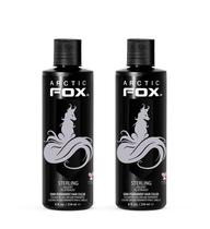 Tintura de cabelo ARCTIC FOX STERLING 240 ml (pacote com 2) Vegan
