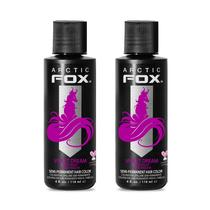Tintura de cabelo Arctic Fox Violet Dream Purple 118 ml (pacote com 2) Tintura de cabelo Arctic Fox Violet Dream Purple 118 ml (pacote com 2)