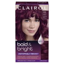 Tintura de cabelo Clairol Bold & Bright M5 Deepest Goiaba Permanent Tintura de cabelo Clairol Bold & Bright M5 Deepest Goiaba Permanent
