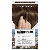 Tintura de cabelo Clairol ColorStrong Permanent Zero Ammonia 6.0 Castanho claro