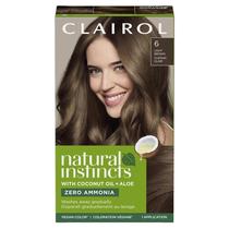 Tintura de cabelo Clairol Natural Instincts Demi-Permanent 6 Castanho claro