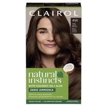 Tintura de cabelo Clairol Natural Instincts Semi-Permanent 4W Castanho Tintura de cabelo Clairol Natural Instincts Semi-Permanent 4W Castanho