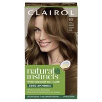 Tintura de cabelo Clairol Natural Instincts Semi-Permanent 6G Castanho Tintura de cabelo Clairol Natural Instincts Semi-Permanent 6G Castanho