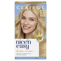 Tintura de Cabelo Clairol Nice'n Easy 10 Loiro Extra Claro - Pacote com 1