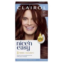 Tintura de cabelo Clairol Nice'n Easy 5M marrom mogno médio x1