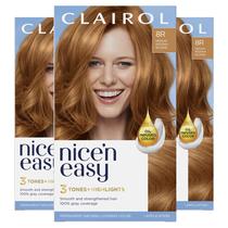 Tintura de cabelo Clairol Nice'n Easy 8R Loiro avermelhado médio x3 Tintura de cabelo Clairol Nice'n Easy 8R Loiro avermelhado médio x3